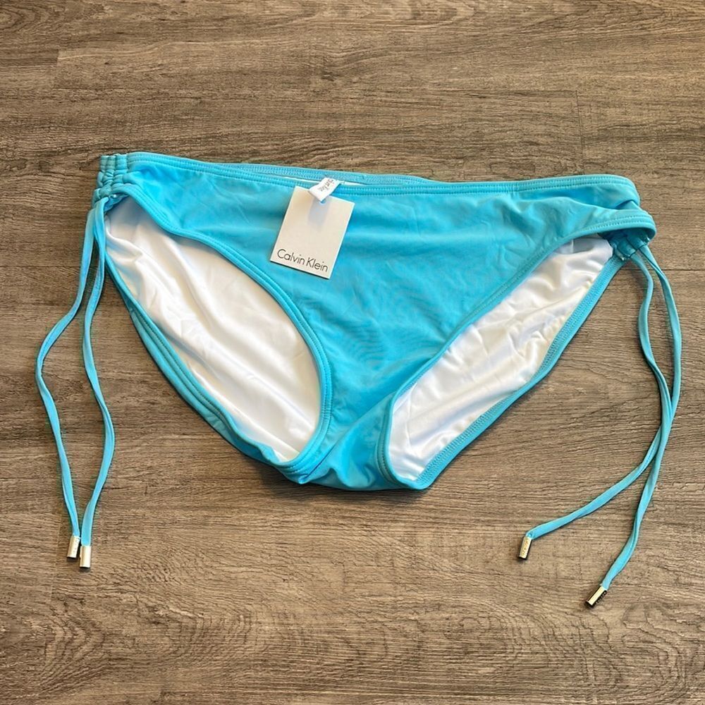 Calvin Klein Sky Blue Bikini Bottom
